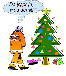 Weihnachtsbaum weg damit